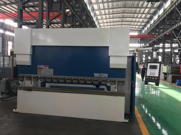 100T3200 4 axis cnc synchro pressbrake for 10ft metal bending