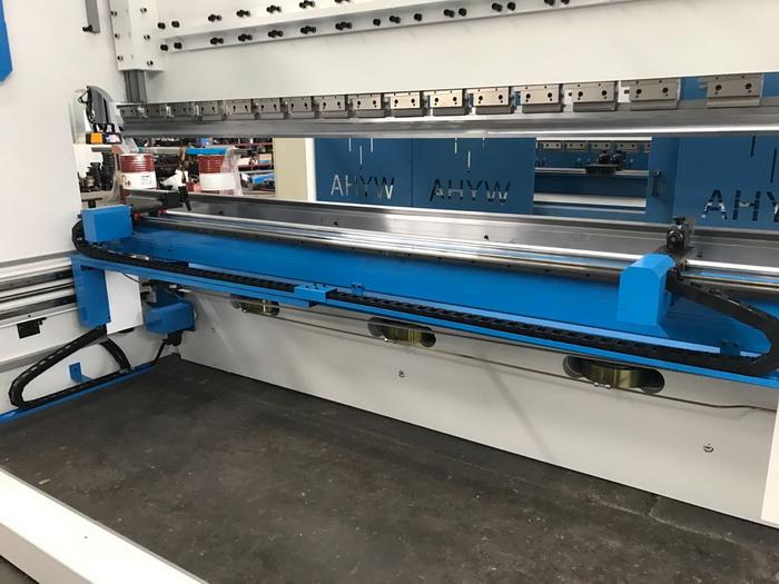 AHYW Yawei 6 axis 6m cnc press brakes Z1 Z2 back gauges china supplier DELEM DA66T touch screen bending controller